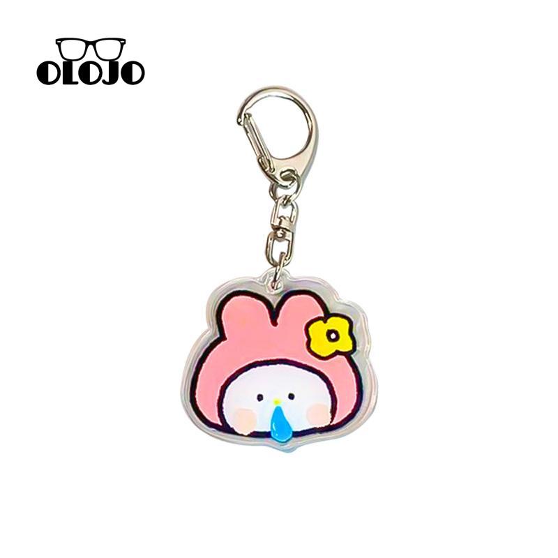 【COD】Keychain Nasal Sanrio Kuromi Pochacco Melody Keychain Kitty Aksesoris Liontin Akrilik