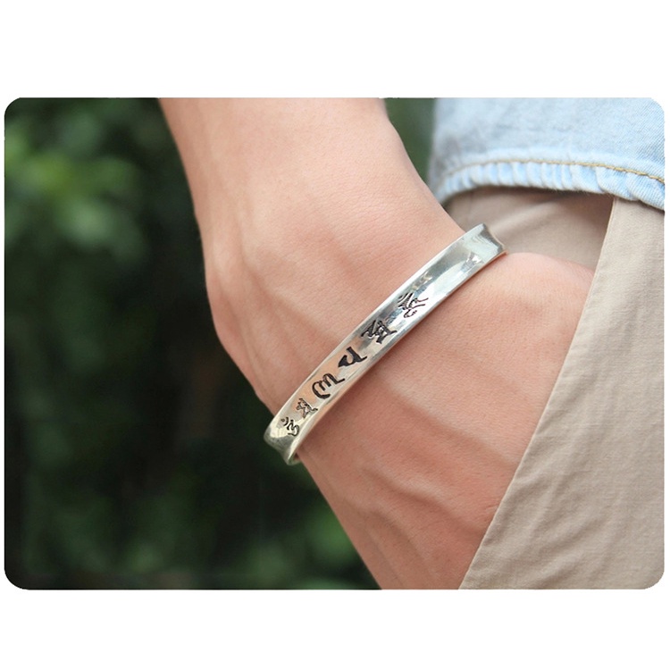 Goldkingdom Aksesoris Perhiasan Fashion Ready Stock Gelang Hati Lapis Perak Thai Silver Gaya Pasangan Boroboromito