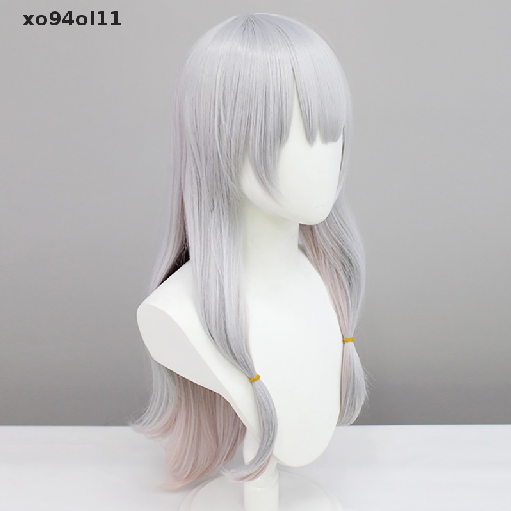 Wig Cosplay XO Eromanga Sensei Izumi Sagiri Wig Anime Wig Sintetis Tahan Panas OL