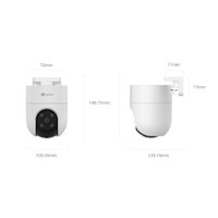 Ezviz H8C 2MP,4MP 2K+ Outdoor CCTV Pan &amp; Tilt Wifi IP Camera Auto Tracking