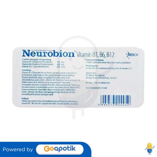 Neurobion Strip 10 Tablet