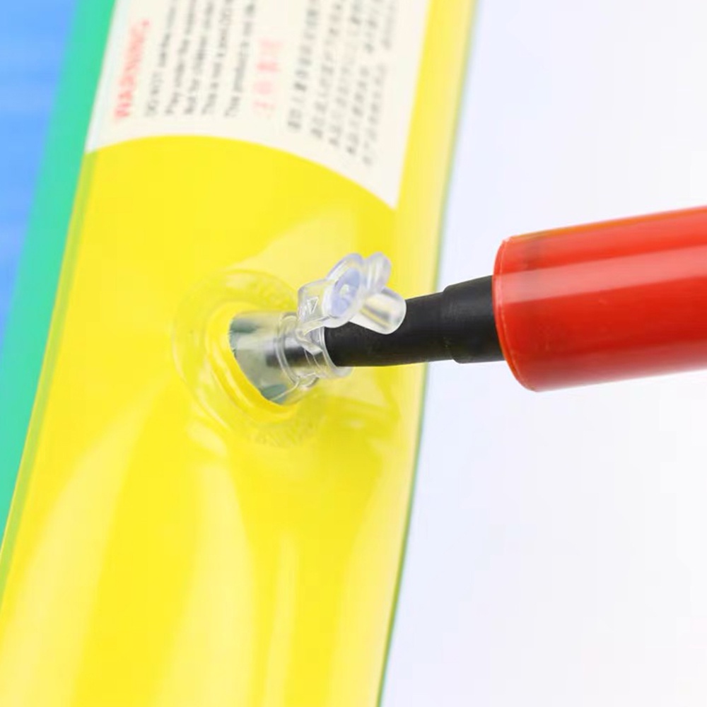 Ukuran Besar Portable Hand Push Air Inflator/Pompa Balon Cepat/Alat Tiup Renang/Aksesoris Pesta Natal Pernikahan Ulang Tahun
