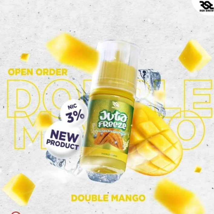 SALTNIC JUTA FREEZE 30ML DOUBLE MANGO SALTNIC 100% AUTHENTIC