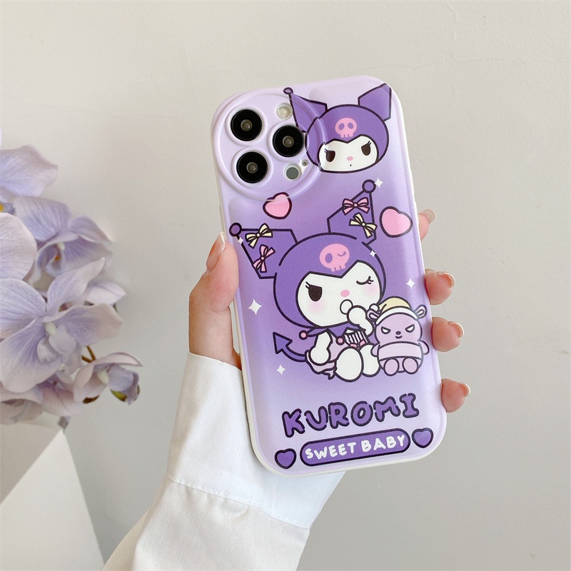 IPHONE 6warna Kartun Lucu Hewan Ajaib Ponsel Lembut TPU Case Gelembung Mencakup Untuk Iphone7 8 PLUS X XR XS 11 12 13 14 PRO MAX SE