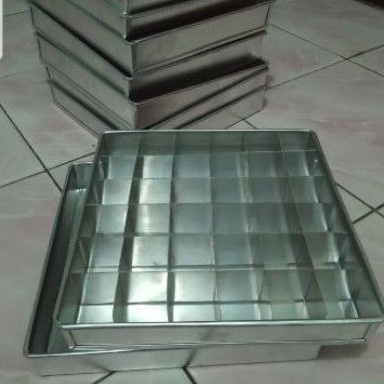 Loyang Brownies Sekat / Loyang kue brownies / cetakan kue