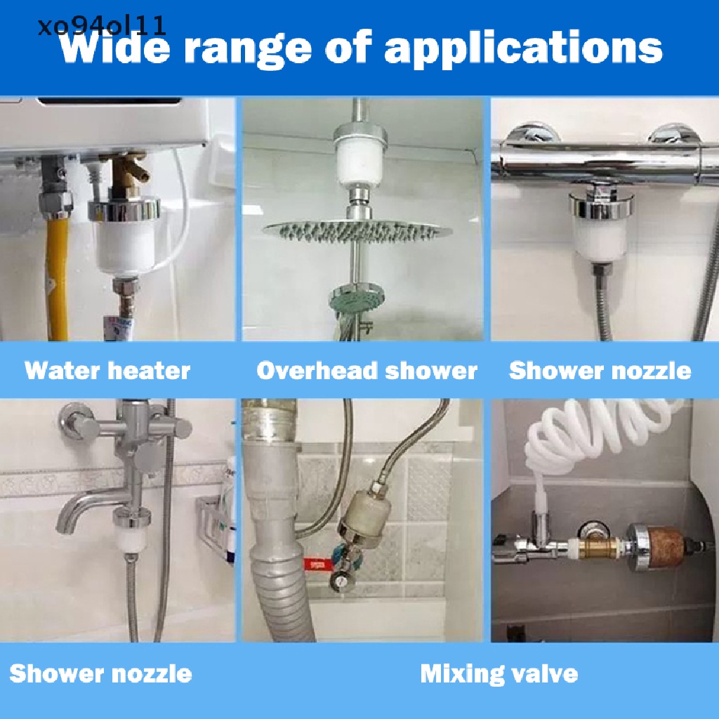 Xo Universal Shower Filter PP Kapas Rumah Tangga Dapur Pemurnian Kran Accessor OL