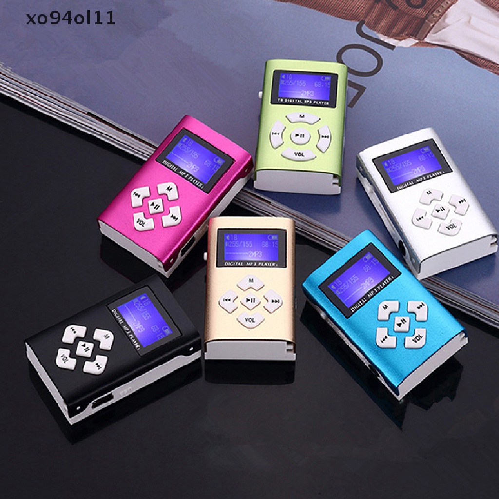 Xo Mp3 Music Player Mini Usb Portable 32Gb Kartu Inserg Slot Digitale Mp3 Player OL