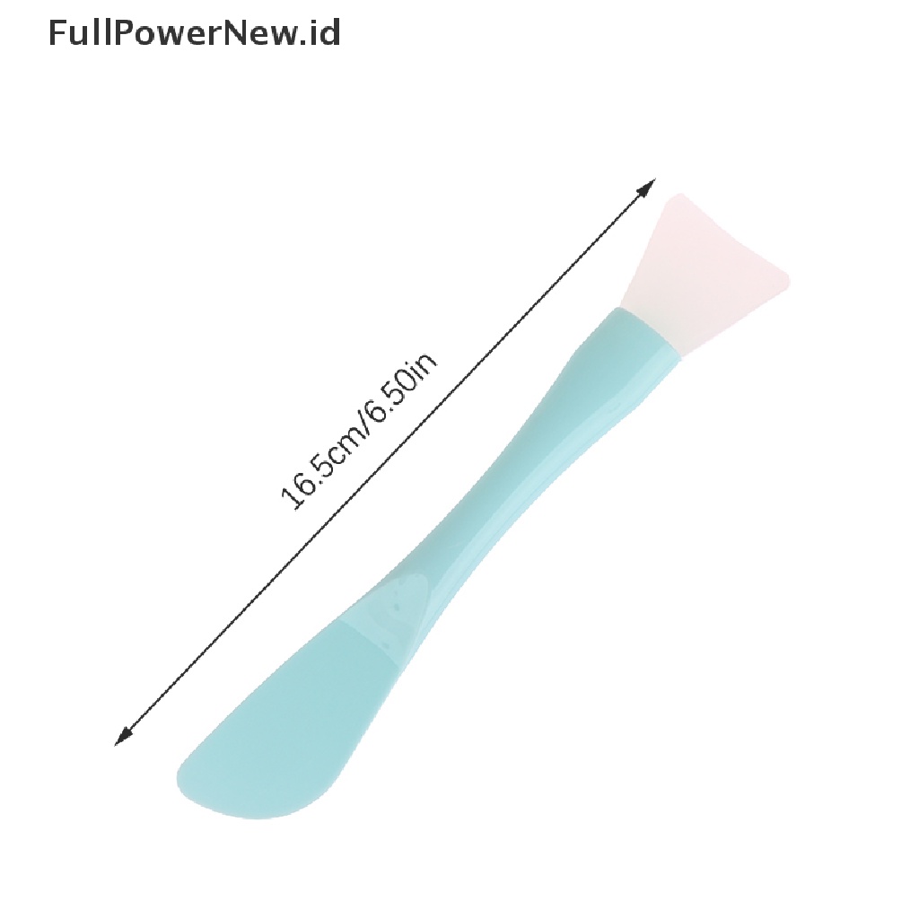 Power Sikat Masker Wajah Silikon Kepala Lembut Dengan Scraper Terintegrasi Penggunaan Ganda Mud Film ID