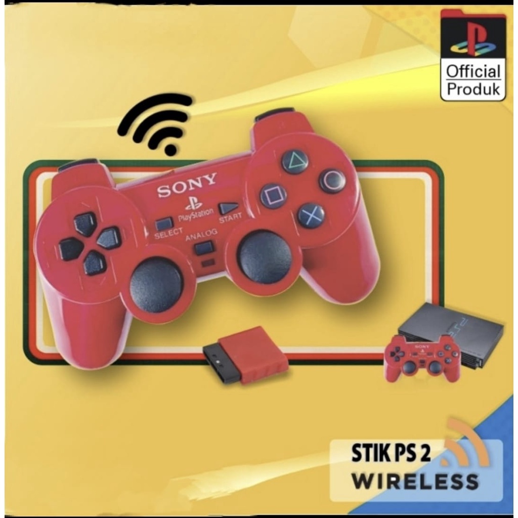 STIK WIRELESS PS2 WARNA STIK PS2 WIRELESS STICK PS2 WIRELES PS2 STIK WIRELES PS2