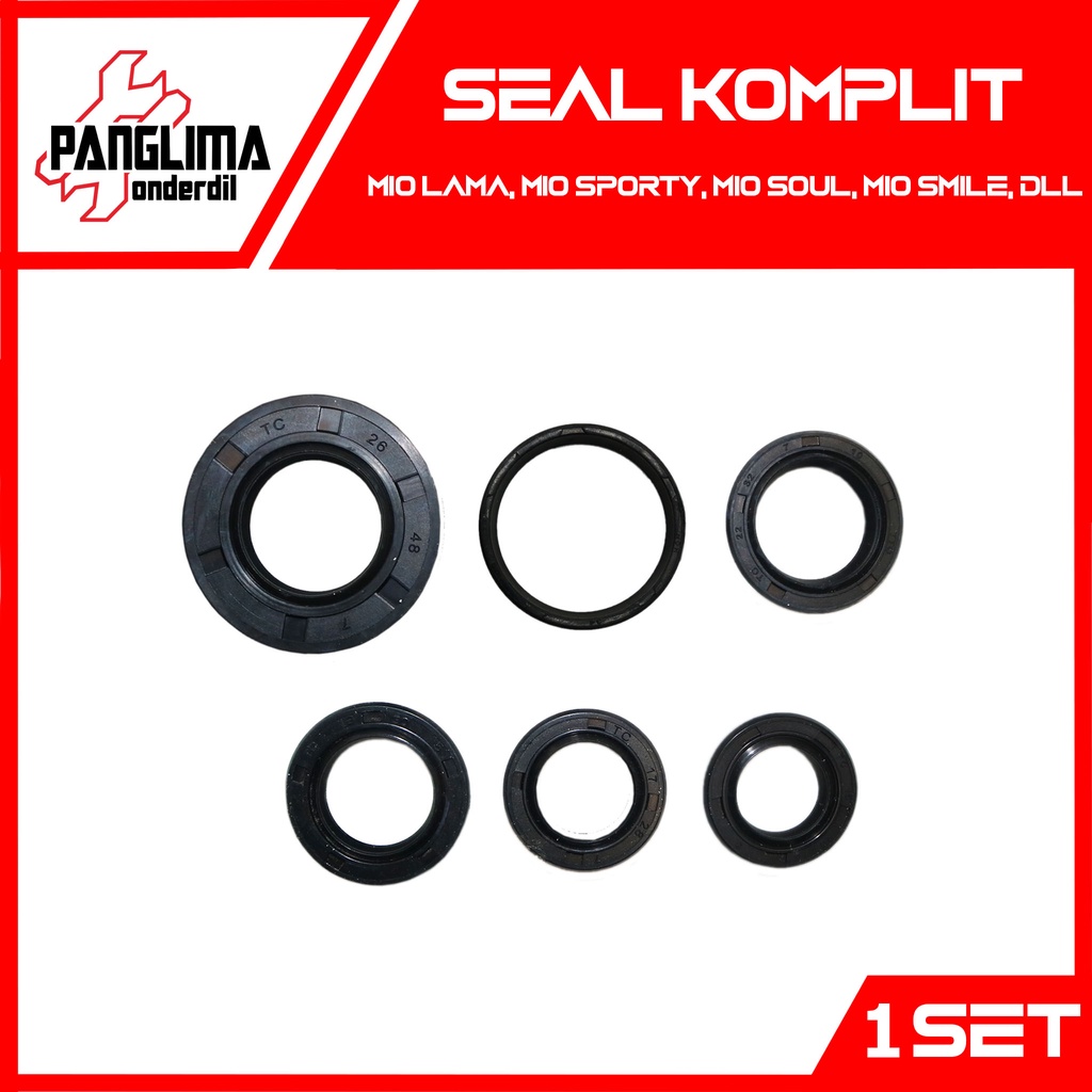 Sil Oli Komplit Nouvo Old Z &amp; Fino &amp; Mio Lama Sporty Soul Smile Seal Oil Assy Set Kit Komplet Lengkap