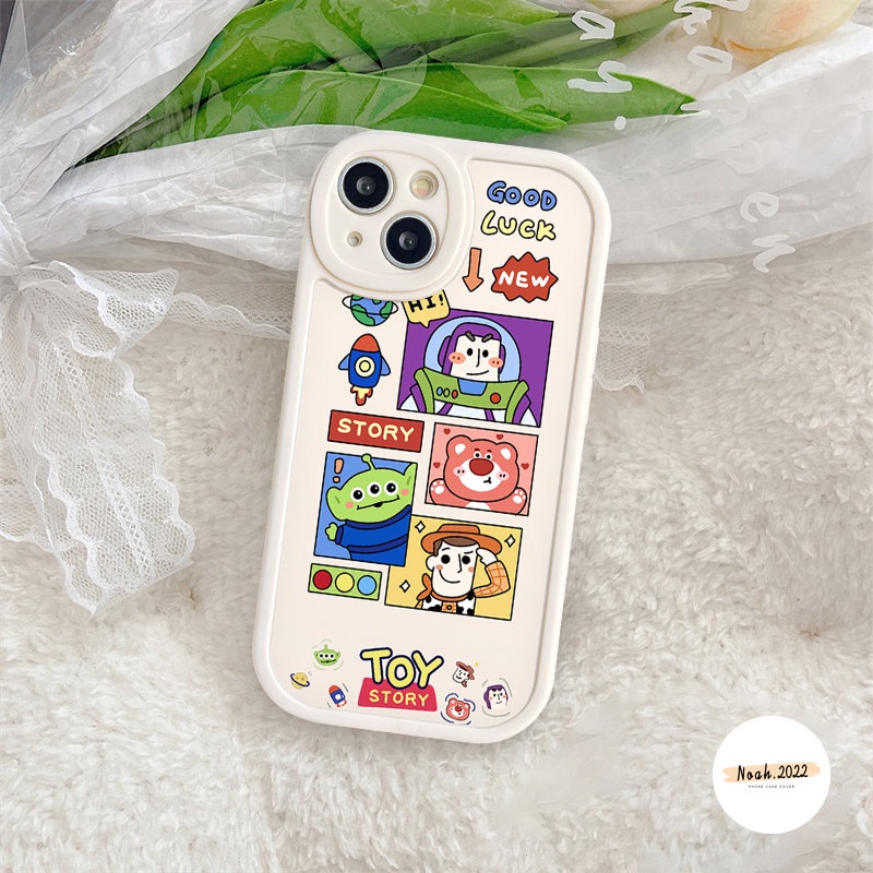 Casing Manyo Lucu Untuk OPPO A12 A17 A15 A17K A78 A57 A5 A9 A5s A74 A16 A54 Reno 5F 7 8 5Z 5 8T 7Z A96 A58 A7 A55 A1K A16K A95 A16E A31 A3S A77s A76 A16s Mainan Kartun Cerita Soft Cover