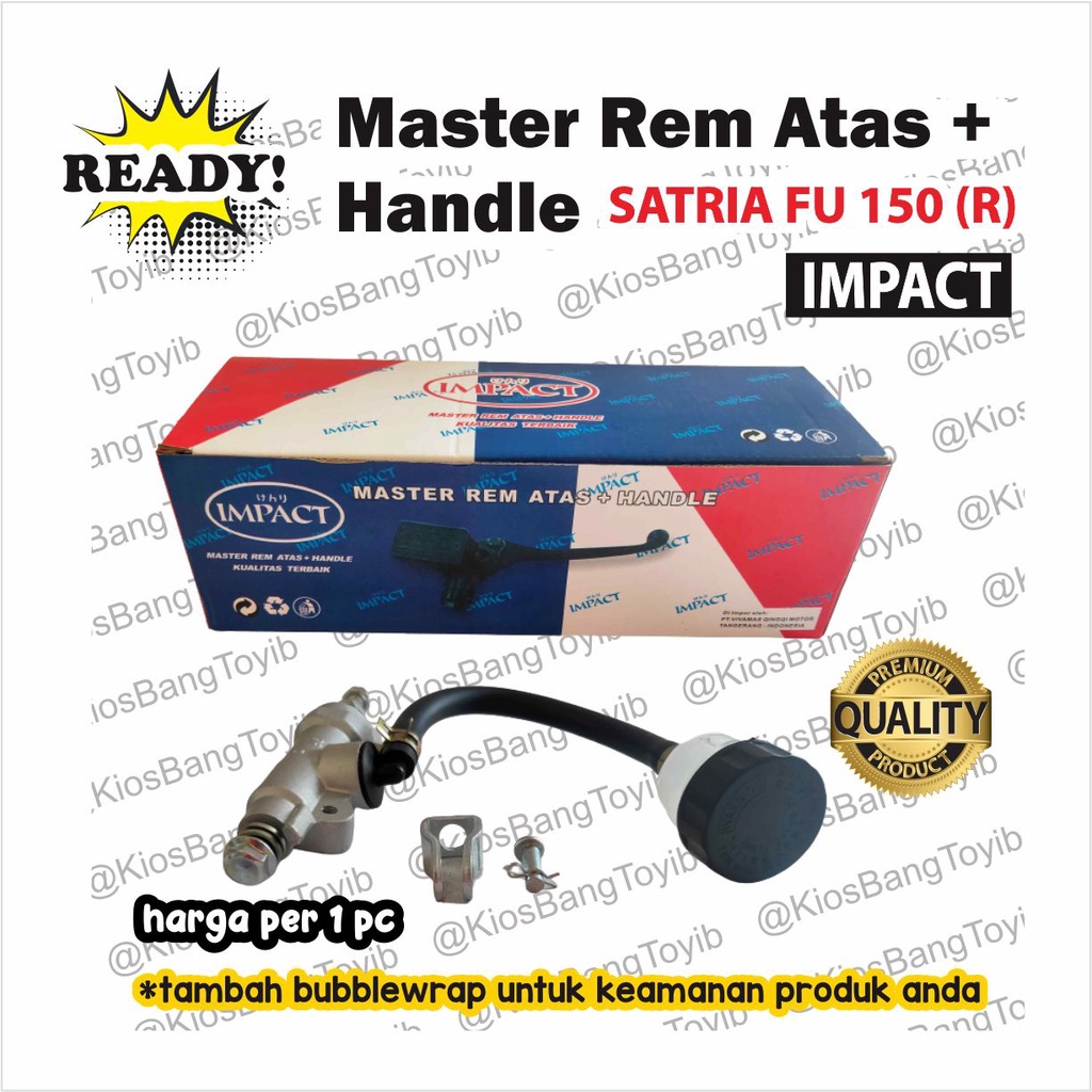 Master Rem Atas (Upper pump) + Handle SATRIA FU BELAKANG (impact)