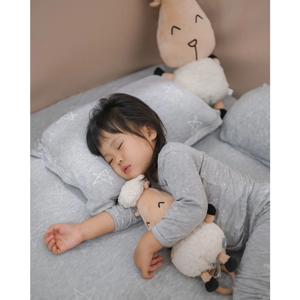 Baa Baa Sheepz Head Pillow | Bantal Kepala Bayi