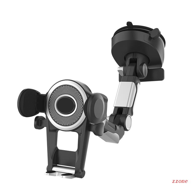 Zzz 360° Stand Bracket Holder Dudukan Kaca Depan Mobil Dapat Berputar Untuk Handphone Universal