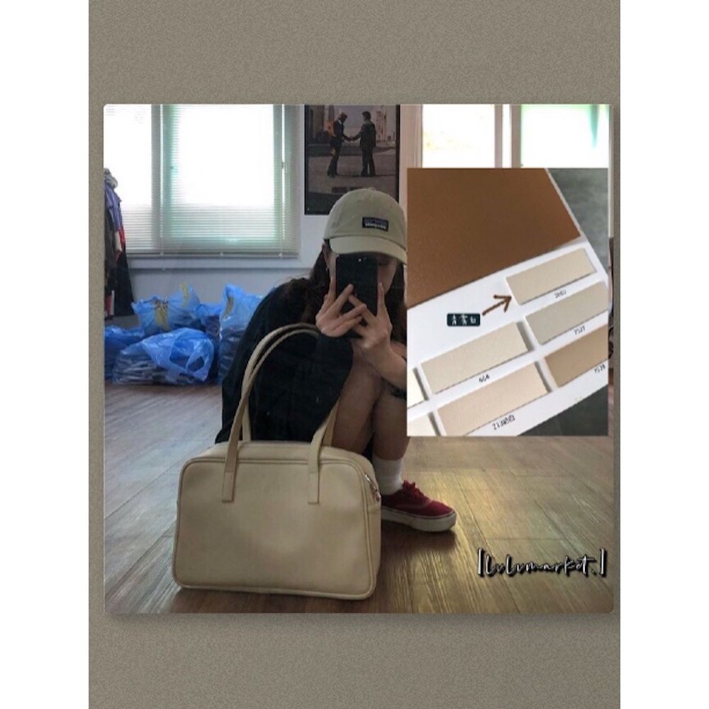 ♦☈☞Sera Your green IAC self-made Japanese and Korean college style commuter big bag college jk women s one-shoulder handbag female