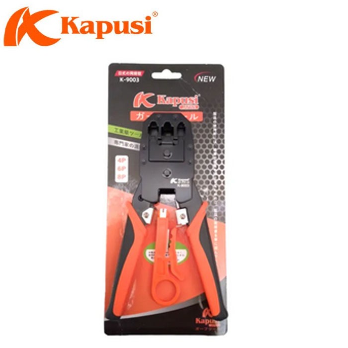 Kapusi Tang Crimping Tools RJ10 RJ11 RJ45 Kupas Kabel K-9003