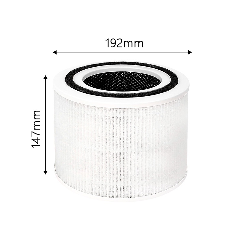 Untuk Levoit Core P350/P350-RF 350pet Air Purifier HEPA Filter Karbon Aktif Suku Cadang