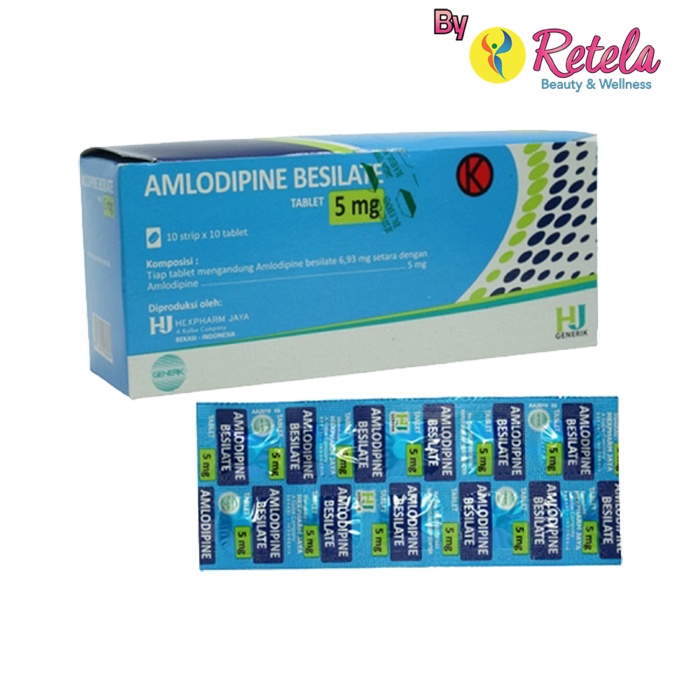 Amlodipine 5mg Tab 100(Genhj)