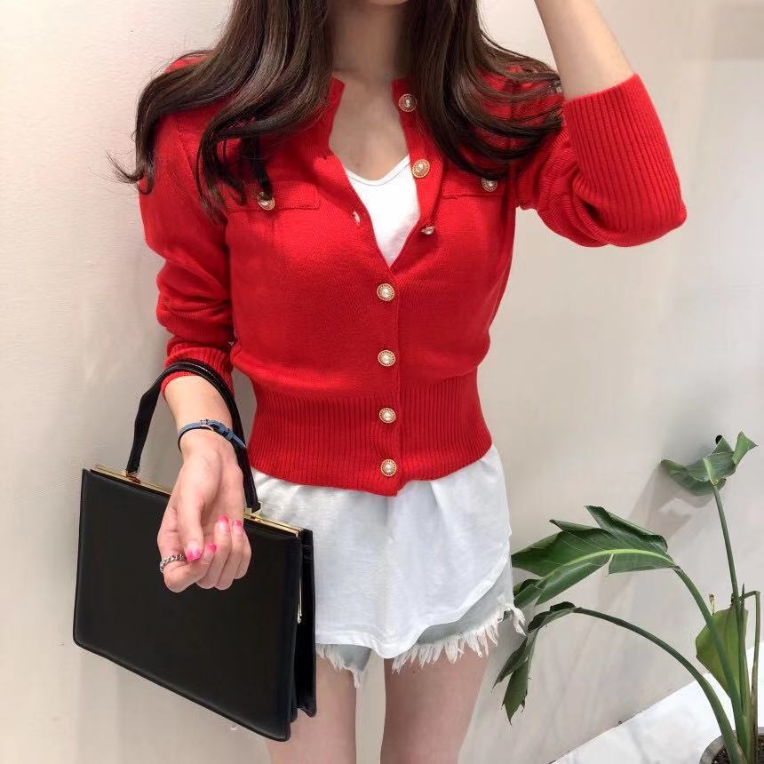 TELLY ➡️ BJ-007 Atasan Rajut Korean Style Wanita Premium Import Lengan Panjang Kekinian High Quality | Baju Korean Style Lengan Panjang