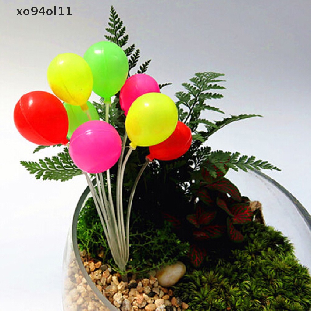 Xo Miniatur Taman Peri Balon Mini Rumah Boneka Kerajinan Pot Tanaman Ornamen Dekorasi Mainan OL