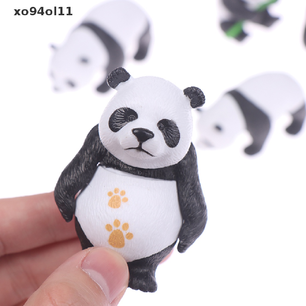 Xo Dekorasi Patung Terrarium Lanskap Mikro Panda Lucu Resin Cute Panda OL