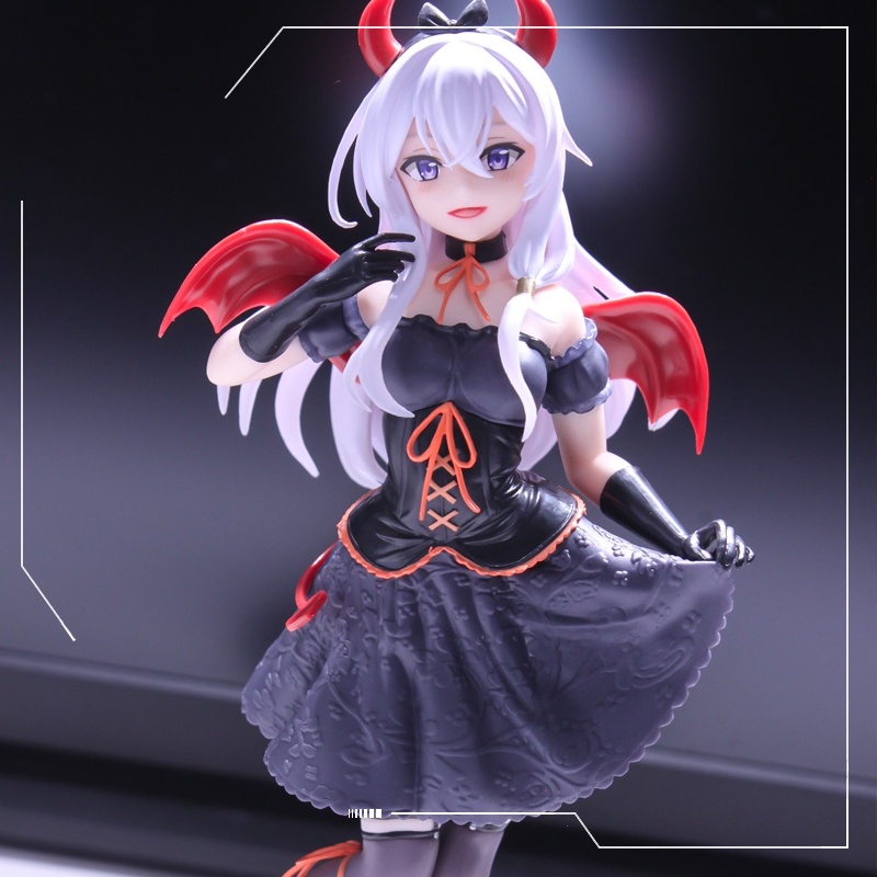 Anime Merantau Penyihir Elaina Little devil Ver1Per7 20CM PVC Action Figure Collection Model Mainan Boneka