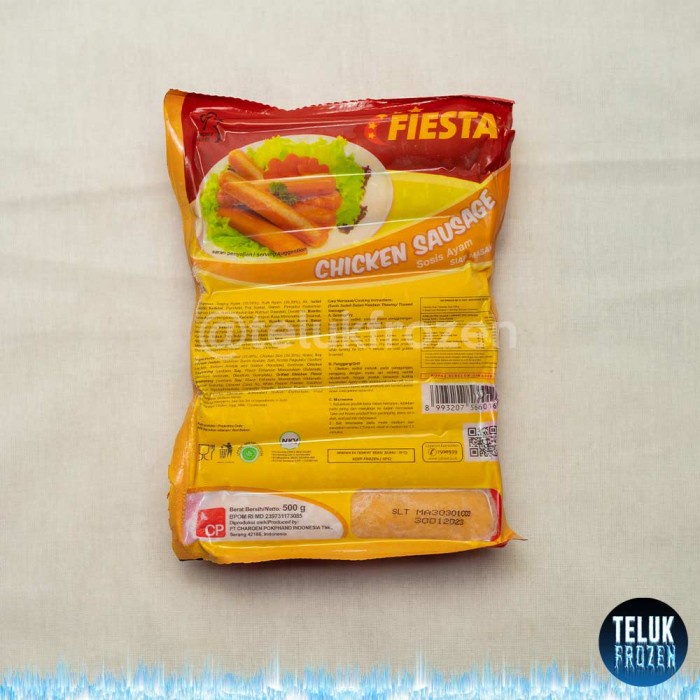 

Fiesta chicken sausage 500 gr / sosis ayam fiesta isi 15 murah