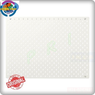 

Papan berlubang pegboard gantung penyimpanan aksesoris 76x56 cm - Putih ikeea ori