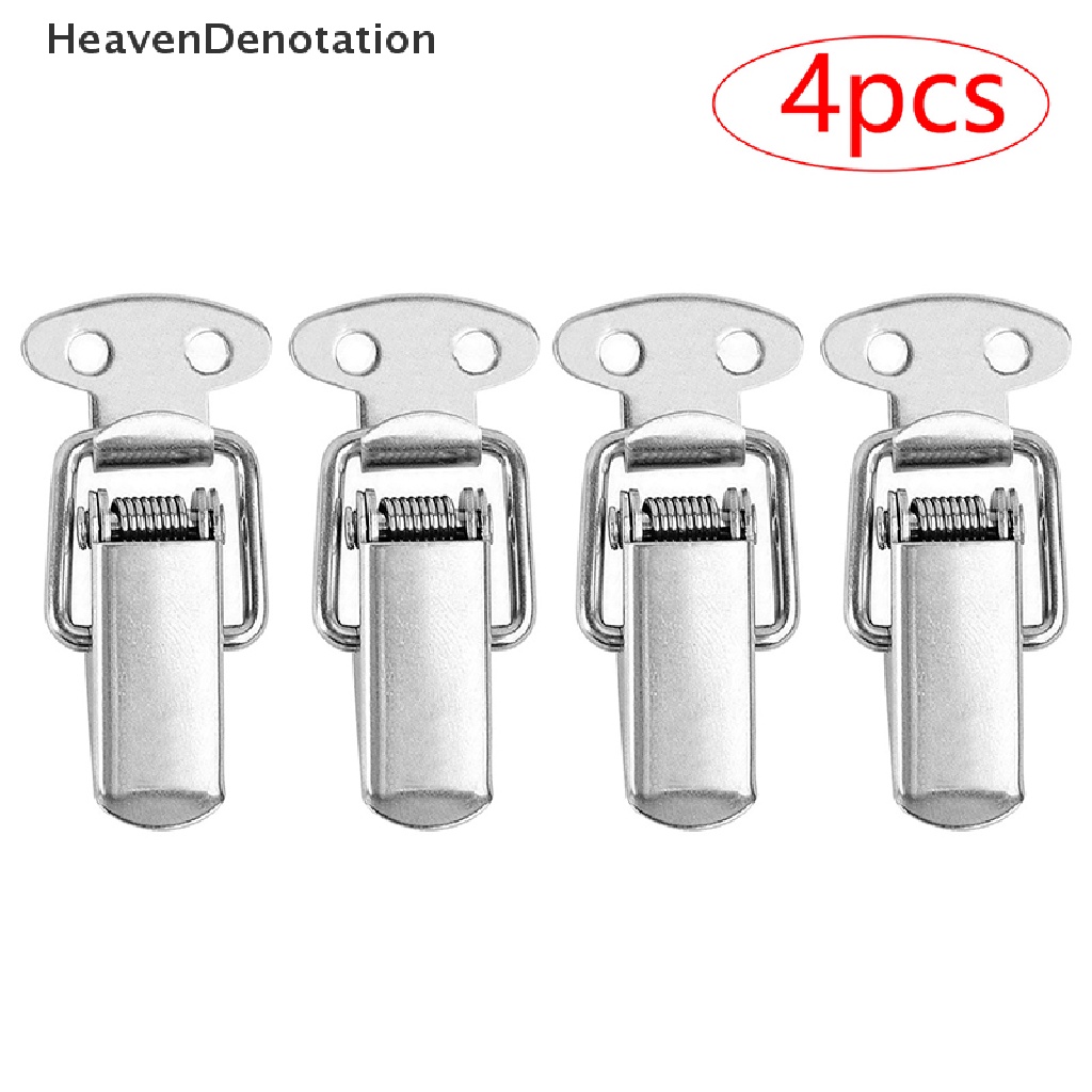 [HeavenDenotation] 4pcs Gesper Mulut Bebek Kunci Mini Hadiah Koper Case Gesper Toggle Pengait Kait HDV