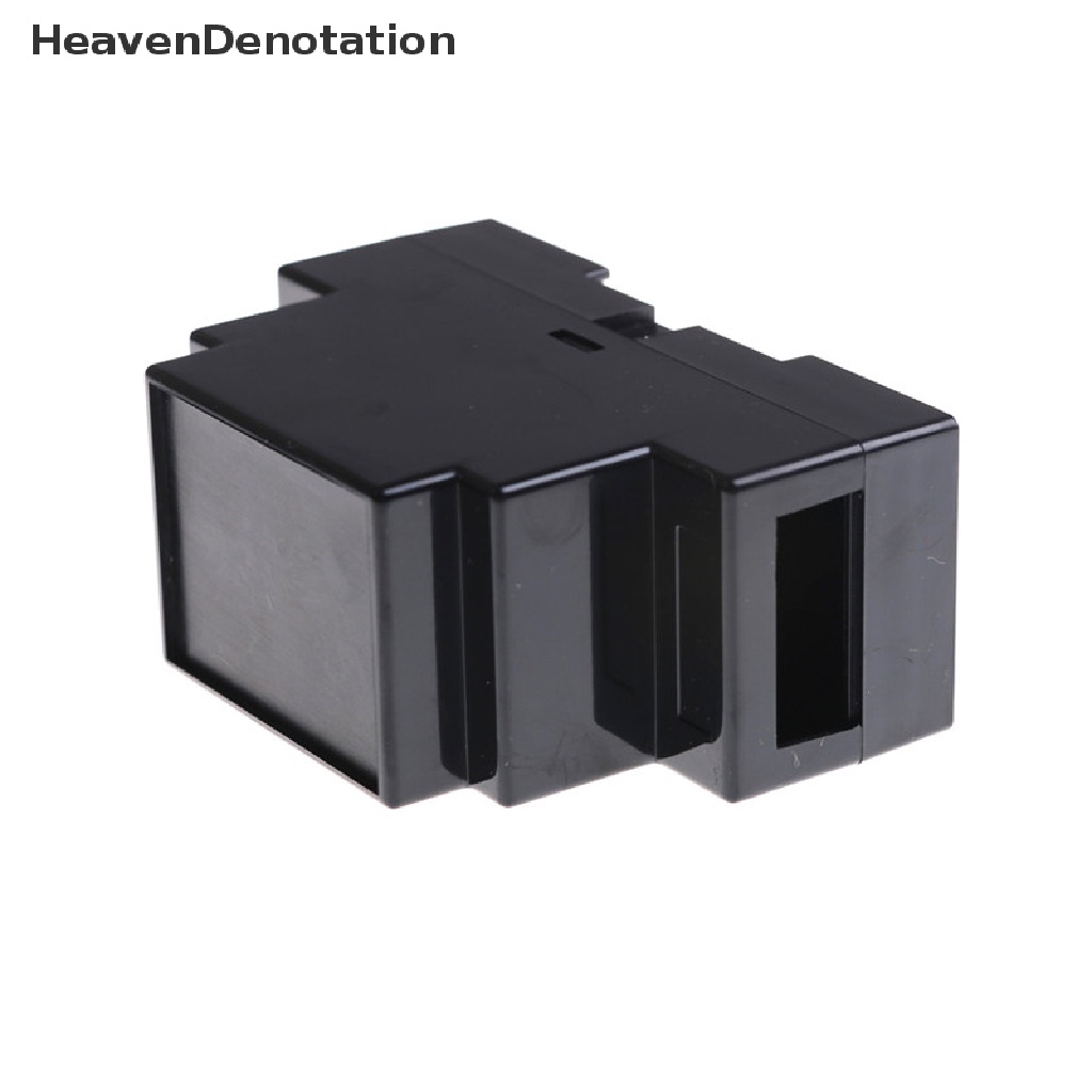 [HeavenDenotation] 88 * 37 * 59mm Kotak Elektronik Plastik Proyek Case DIN Rail Junction Box HDV