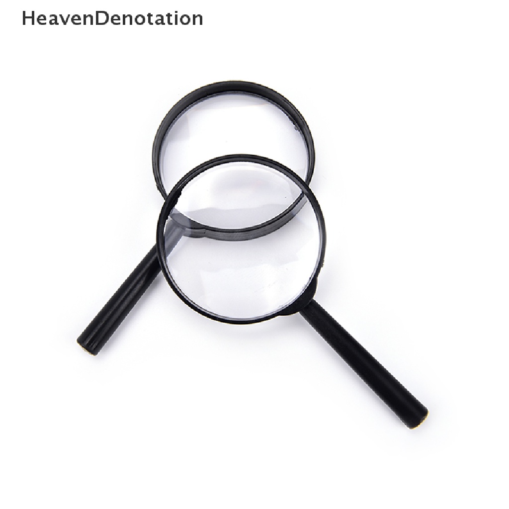 [HeavenDenotation] 1pcs Magnifier 60mm Handheld 5X Kaca Pembesar Genggam Low Vision Membaca HDV