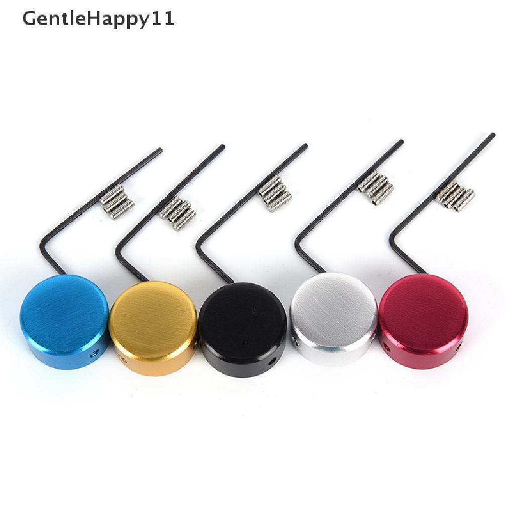 Gentlehappy 1pc Footswitch Topper Pelindung Bumper Bahan aluminium alloy Untuk Pedal Efek Gitar id