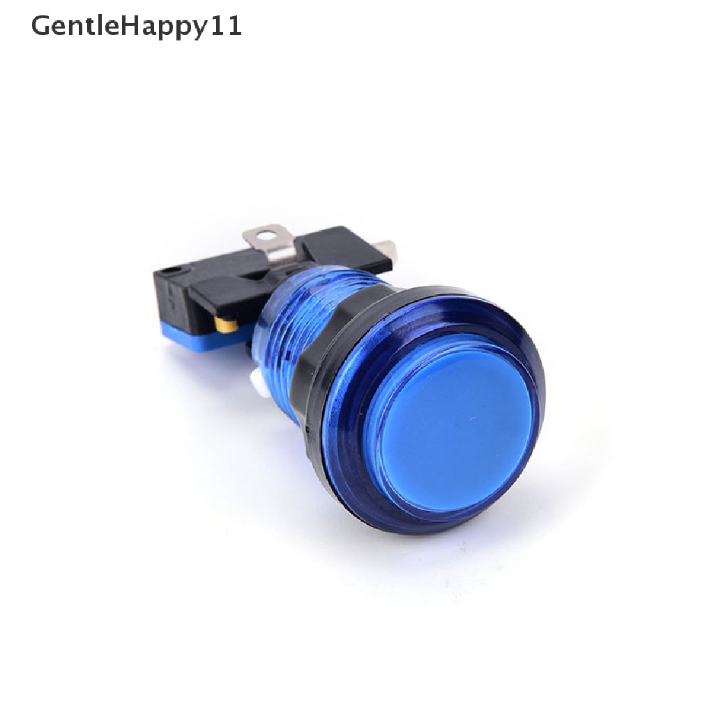 Gentlehappy 1pc Putaran Menyala arcade video game push button switch Lampu LED lamp id