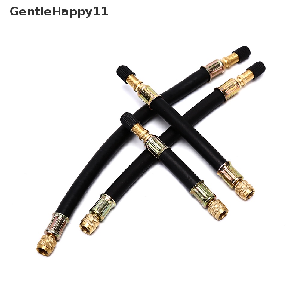 Gentlehappy 1pc Pompa Sepeda Valve Extender Extension Tube Karet Inflator Pipa Selang id