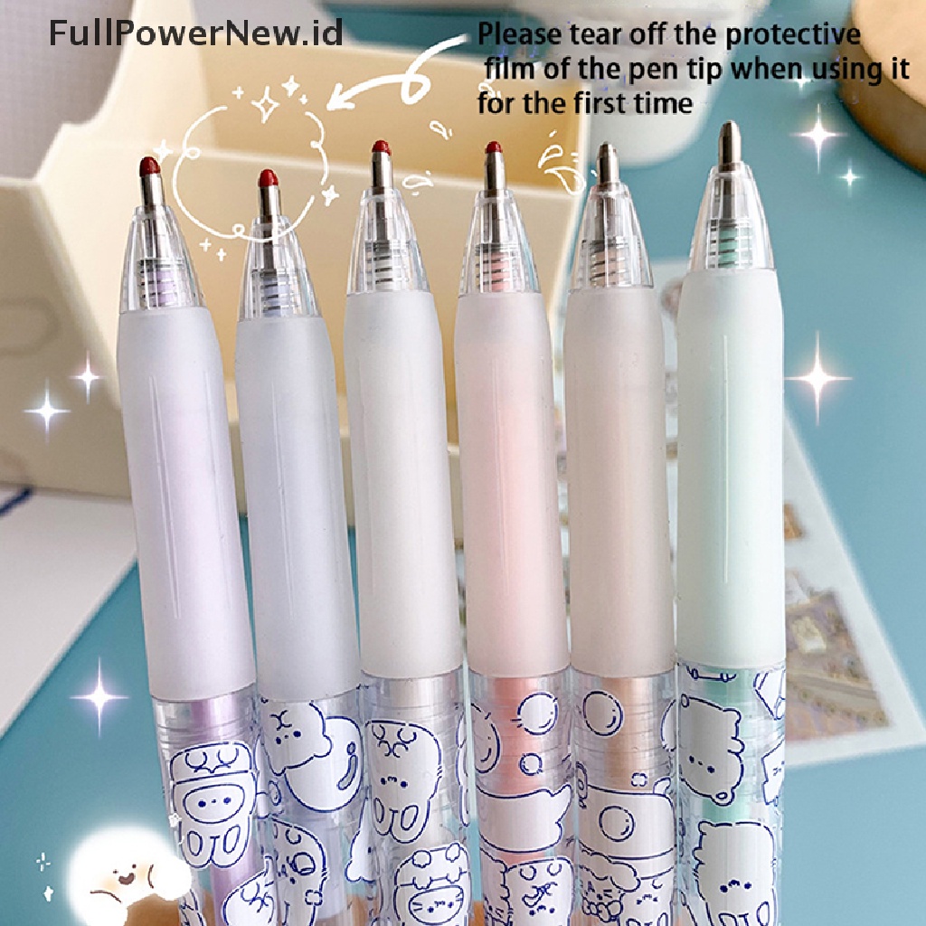 Power Dots Lem Pen DIY Perekat Kerajinan Perlengkapan Kantor Kreatif Tongkat Alat Tulis ID