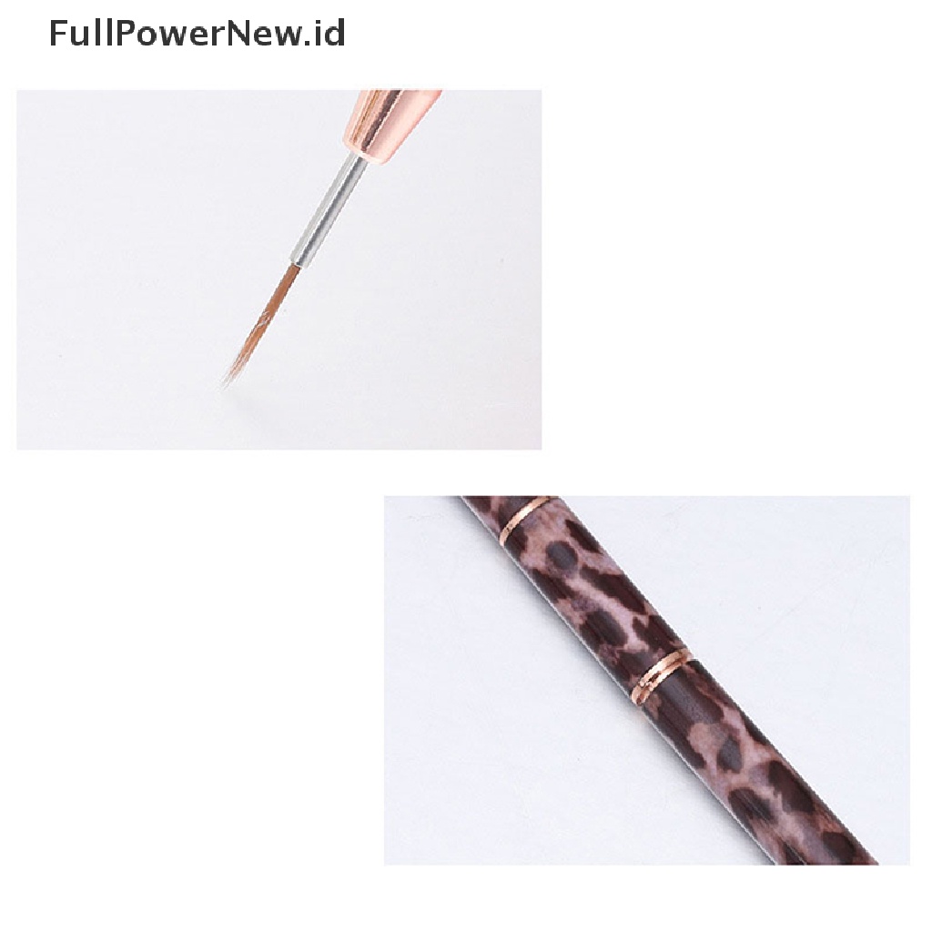 Power Nail Art Liner Brushes Dual-ended Fine Line Brush Pager Pen UV Gel Brushes ID