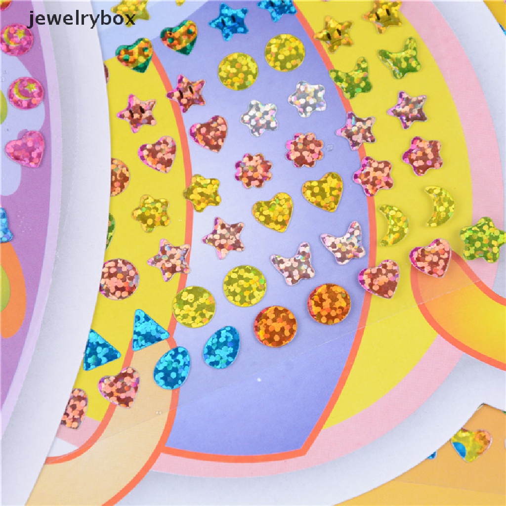 [jewelrybox] Kid Crystal Stick Anting Stiker Mainan Tubuh Tas Perhiasan Pesta Hadiah Natal Butik