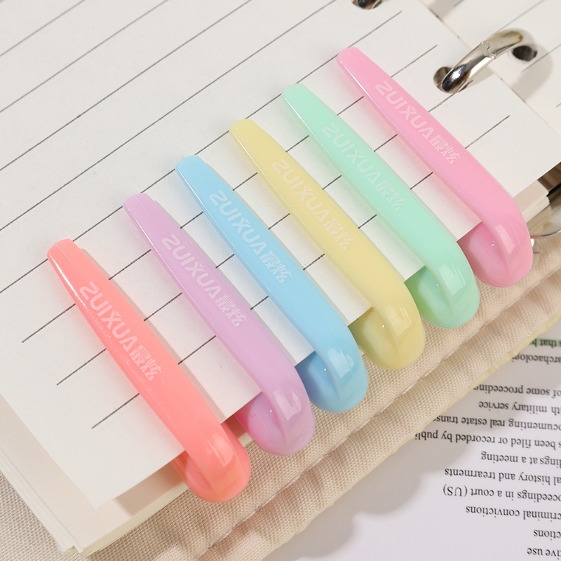 Random1pc Rainbow Berwarna Gel ink Pen Kreatif Korea Alat Tulis Warna-Warni Rainbow Gel Pulpen Kantor Perlengkapan Sekolah Menulis Lukisan Pulpen Menggambar Mewarnai Menandai Perlengkapan Sekolah