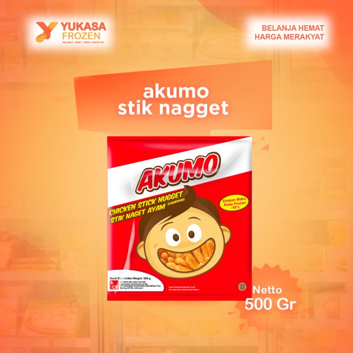 

Akumo Stick Nugget 500gr