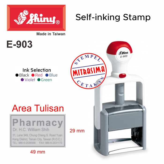 

Stempel Shiny E-903 ( Shiny Essential bentuk persegi E903 Tipe E 903 )
