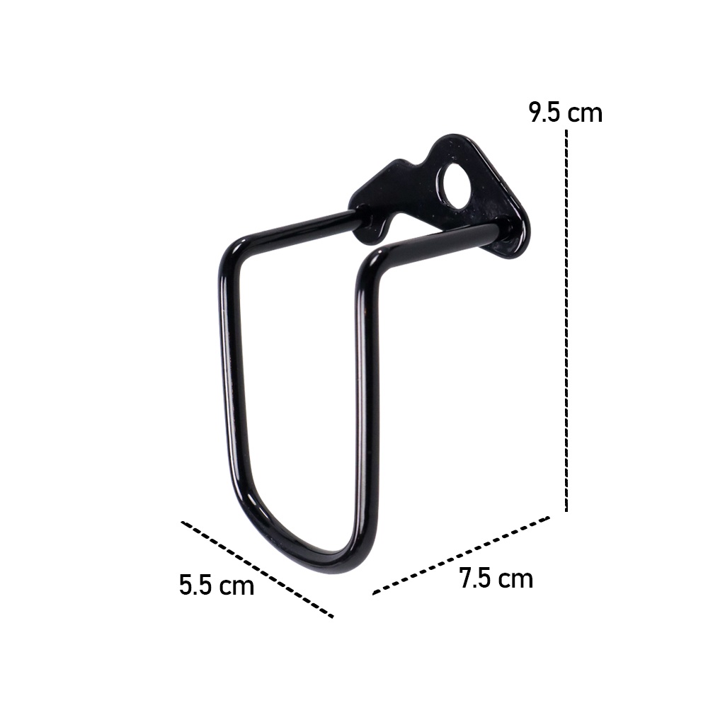 pelindung Gear Box Sepeda Rear Derailleur Chain Guard - BA86 - Black