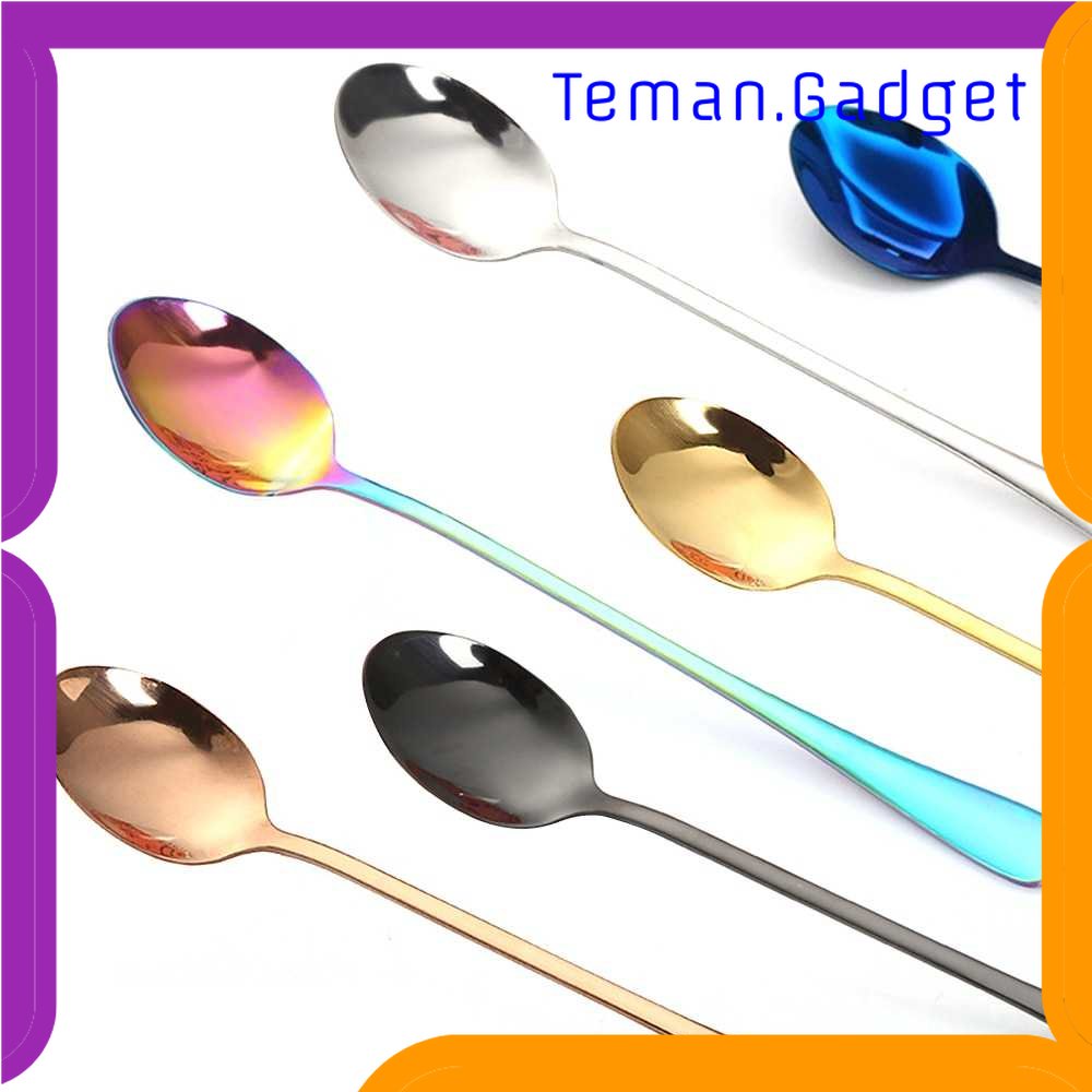 TG - DPR Szpoon Sendok Teh Gagang Panjang Long Handled Tea Spoon 20 cm - F80