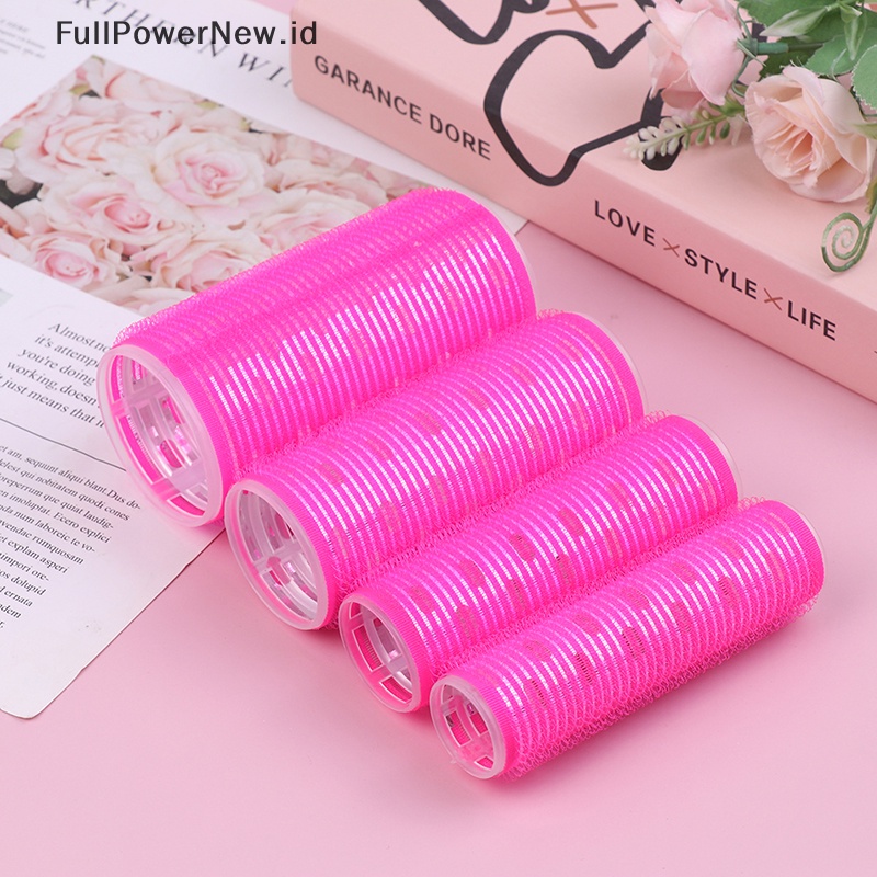 Power 4Pcs Poni Penjepit Rambut Klip Roller Waves Curl Air Bangs Hairstyle DIY Salon ID