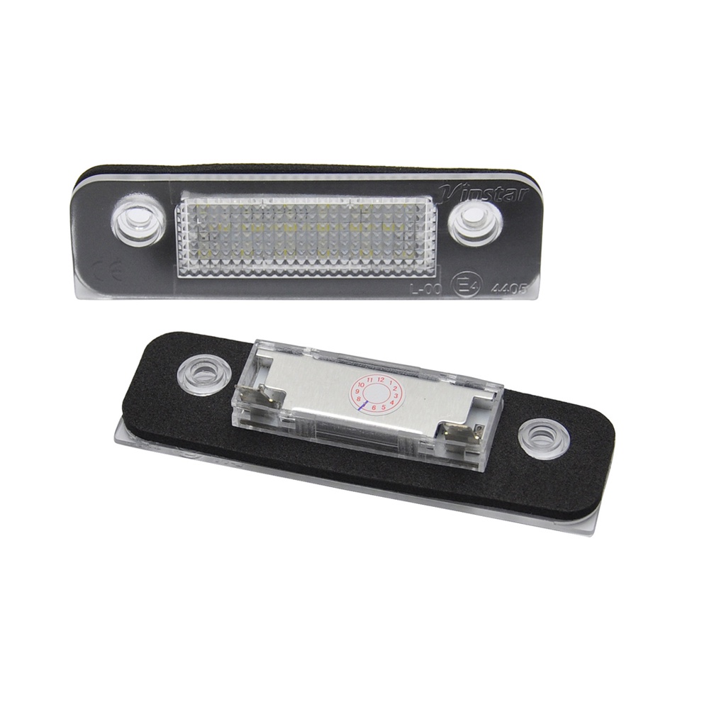 2pcs Lampu Plat Nomor LED Putih Untuk Ford Fiesta V 2001-2010 Fusion 2002-2012 Mondeo MKII 1996-2000