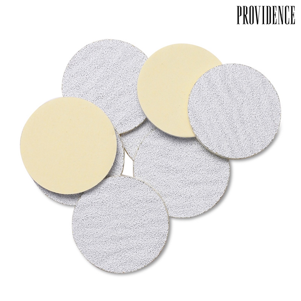 Providence 50Pcs Pedicure Amplas Aman Perekat Diri 15mm Nail Polishing Disc Amplas Pengganti Untuk Rumah Tangga