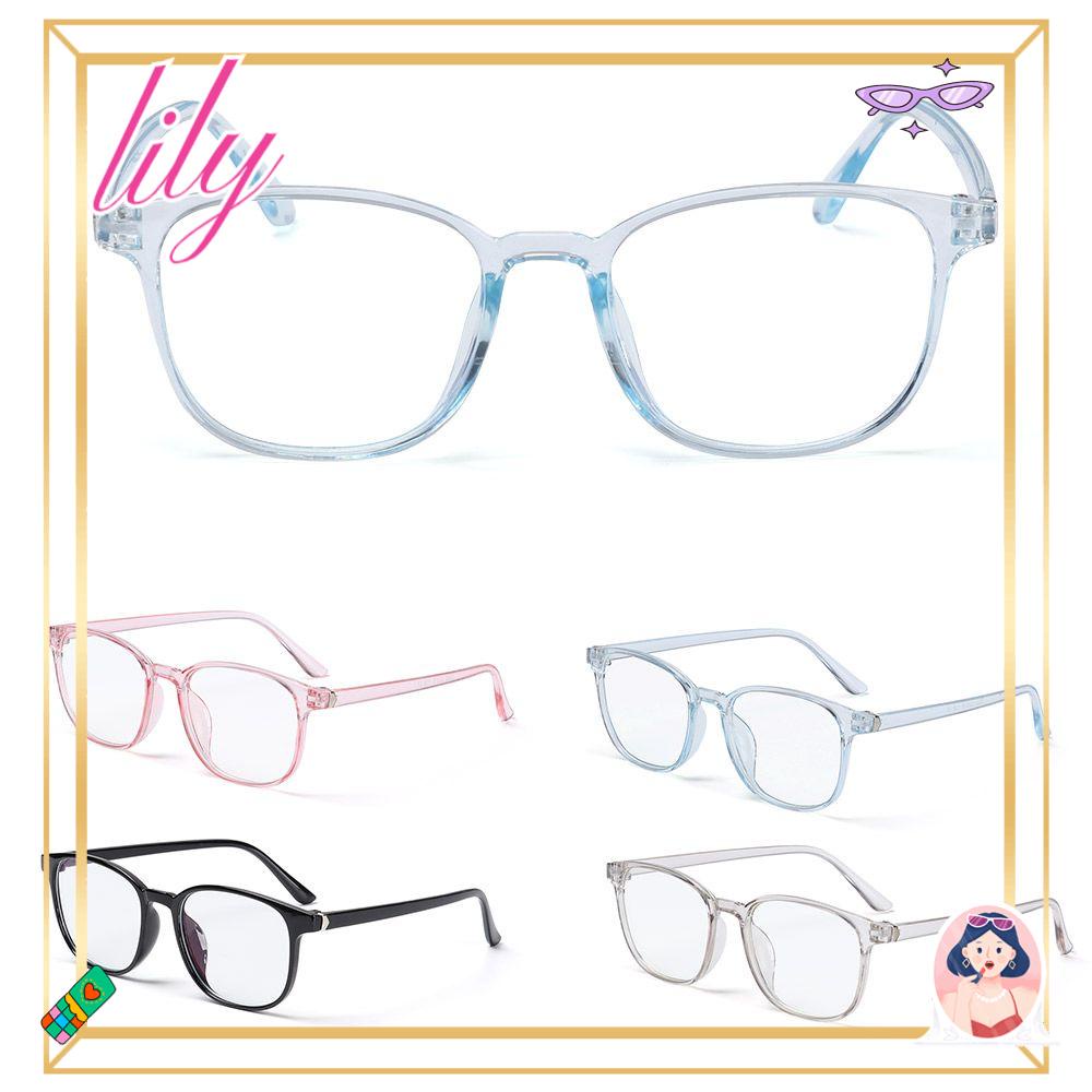 Lily Kacamata Baca Retro Ultra Ringan Resin Vintage Optical Vision Care