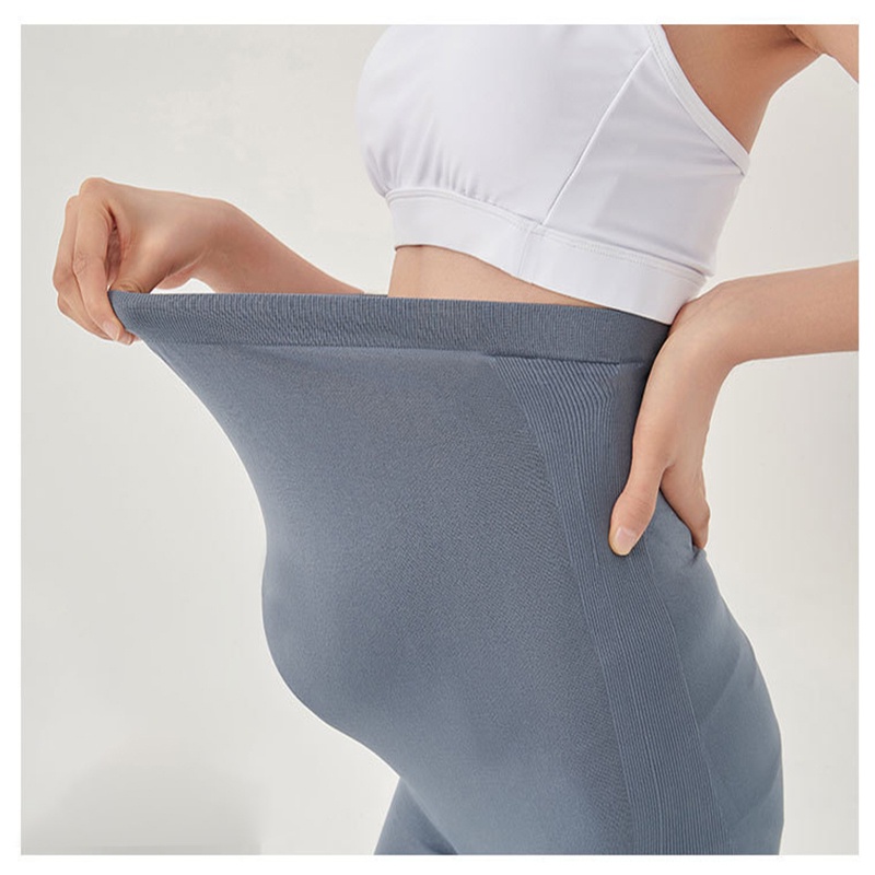 Celana Legging Ibu Hamil Celana Hamil Celana Olahraga Yoga Nyaman Elastis Tinggi Premium 3015