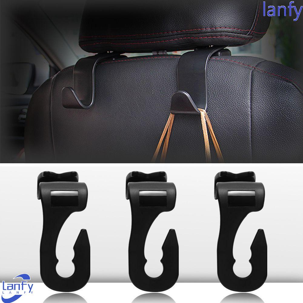 Lanfy Hooks Portable Holder Rak Rak Car-styling Organizer Storage Hook Gantungan Kursi Interior Mobil