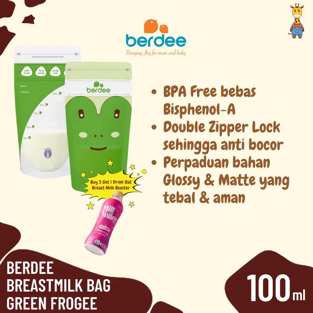 Berdee Breast Milk Bag/Kantong Asi