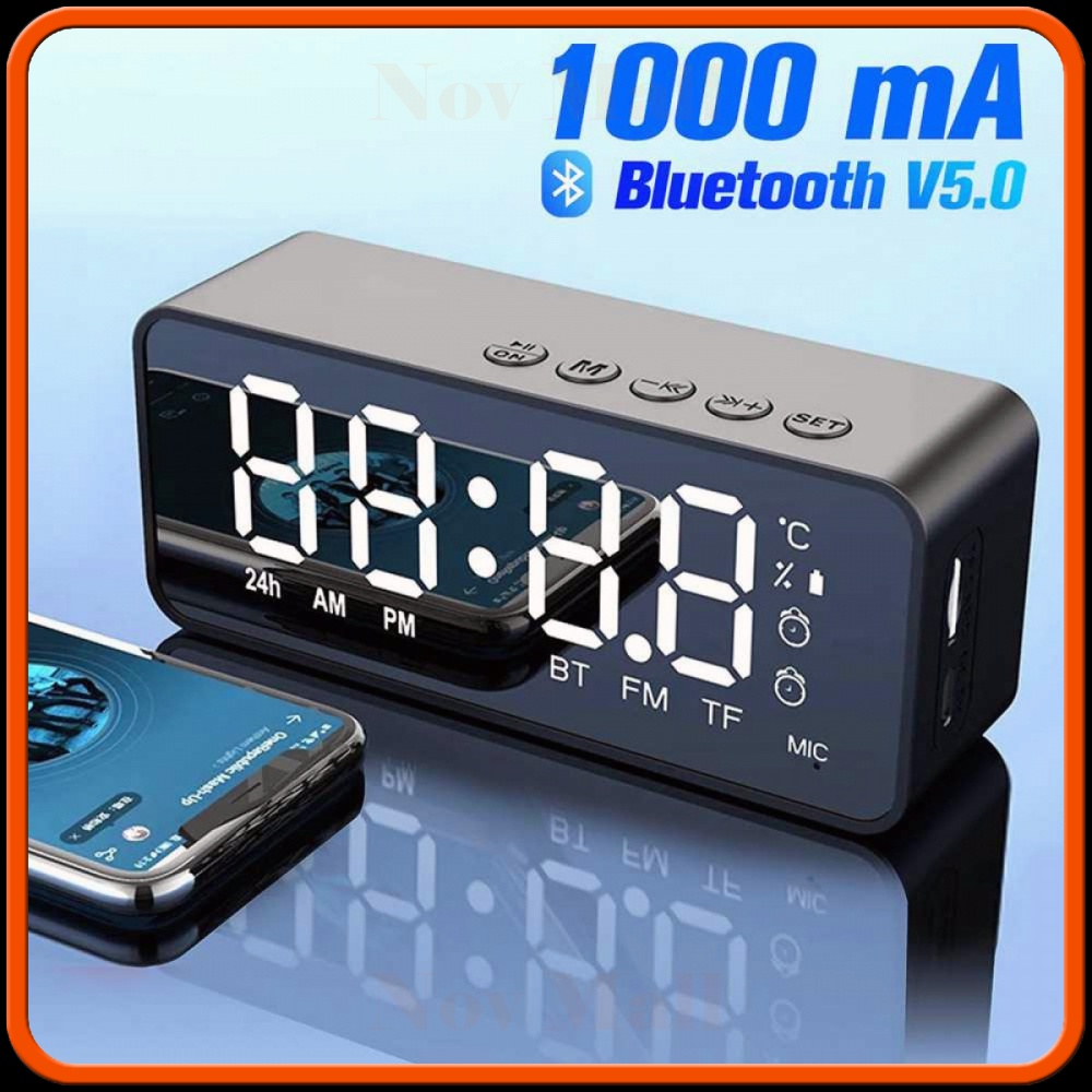 Jam Alarm Clock with Bluetooth Active Speaker TF AUX FM -JM105